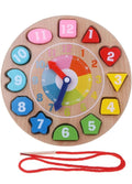 Wooden Clock and Beading