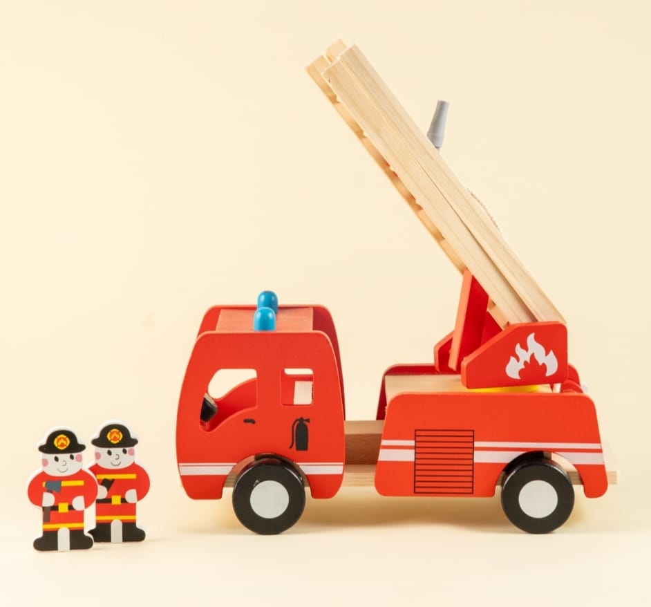 Wooden Fire Truck