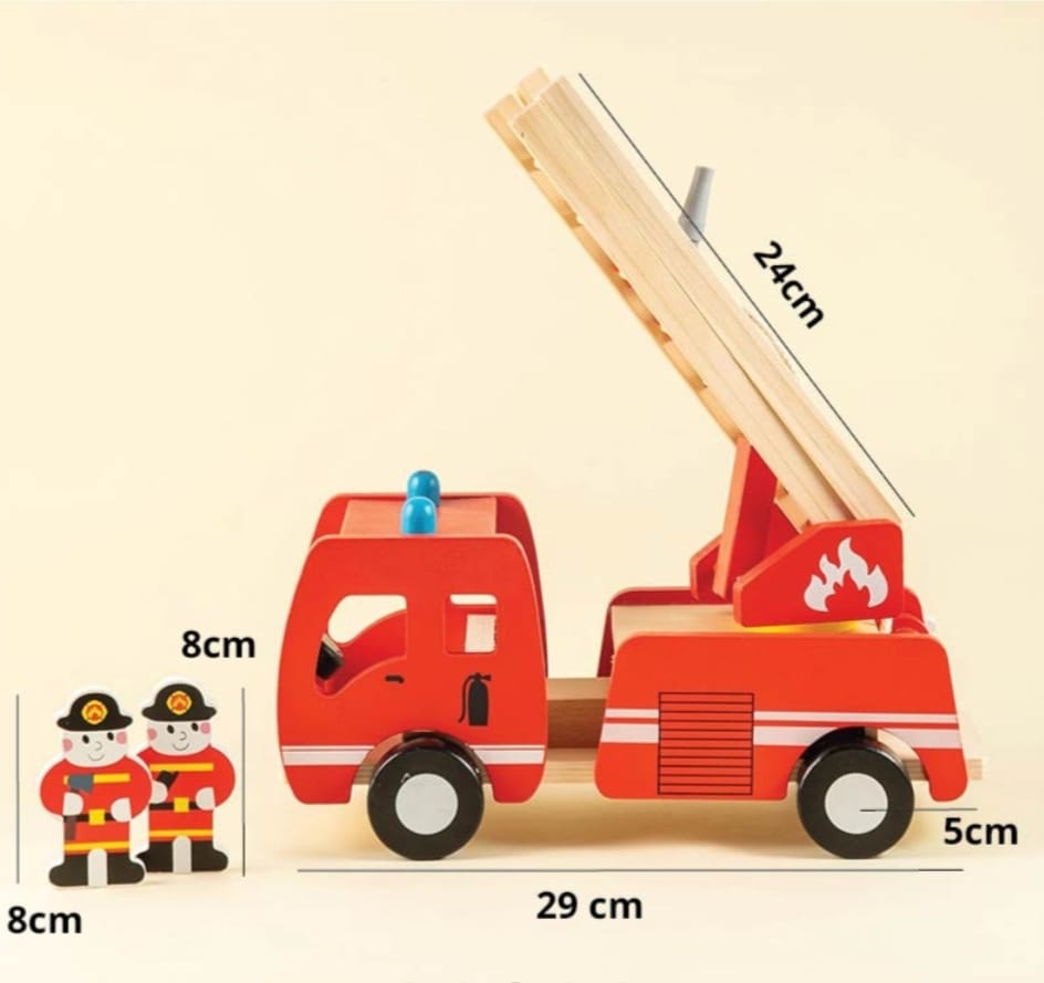Wooden Fire Truck