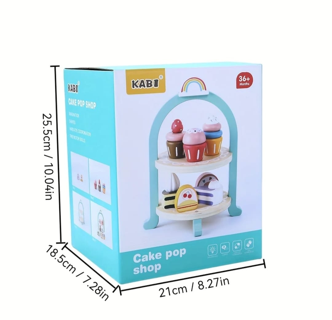 Wooden Cake Pop Shop